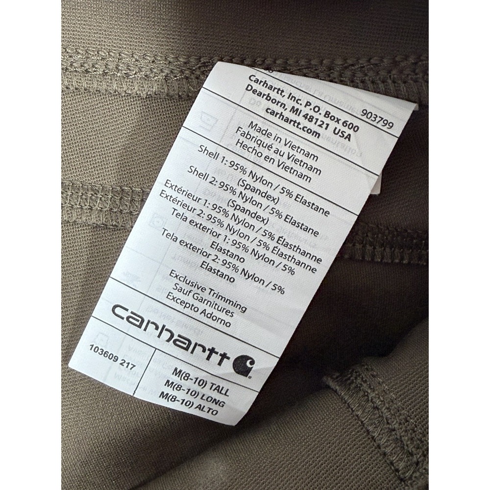 NEW Carhartt Force Women's Utility Leggings Tarmac Fitted Size M BN3609-W - Picture 16 of 16